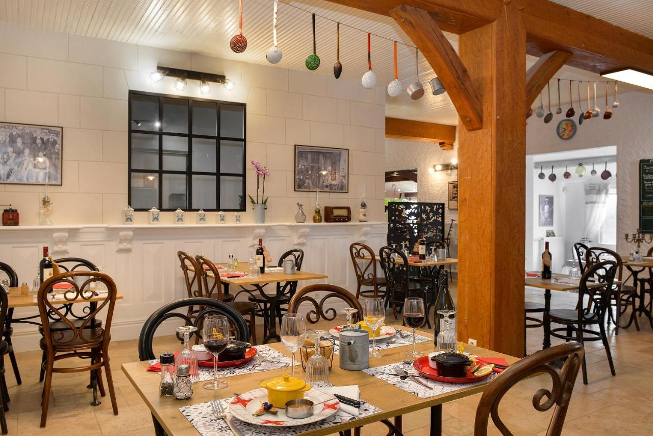 Logis Hotel Restaurant Le Vieux Fusil Soings-en-Sologne Dış mekan fotoğraf